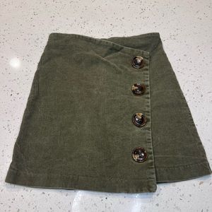 S Alter’d State Green Mini Skirt